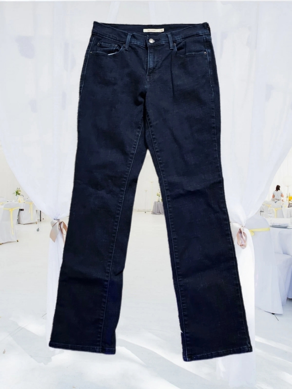Levis 505 Jeans Vintage Y2k Regular Mens 29x30 Blue Straight Red Tab Grunge